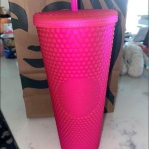 💕Hot pink 💕 STARBUCKS tumbler brand new